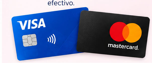 Tarjetas Visa y Mastercard